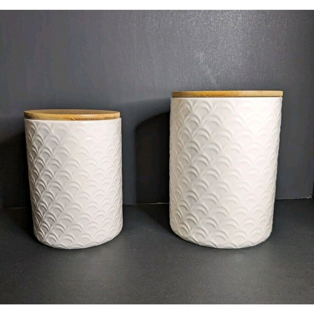 Bread & Butter Australia Cucina Porcelain Canisters. Set of 2